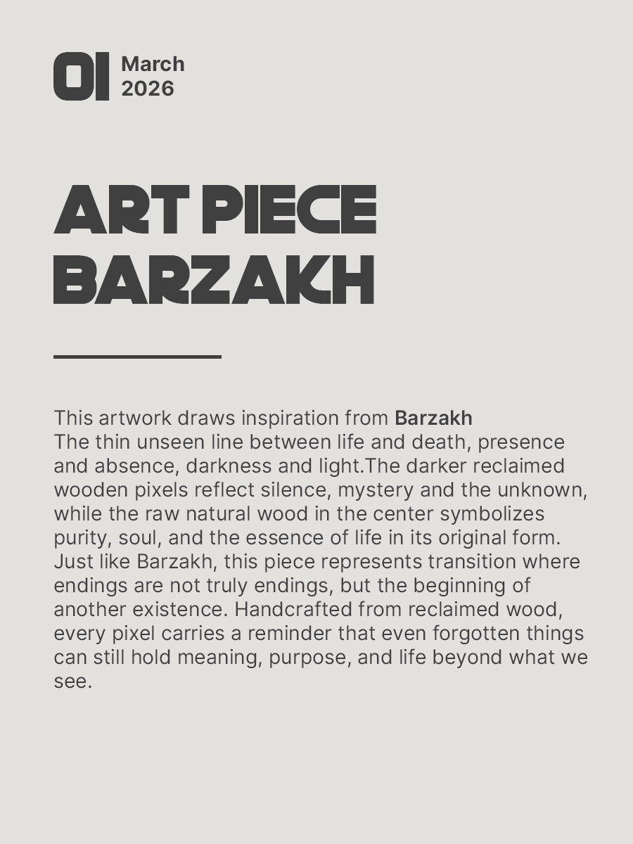 Barzakh: Reclaimed Wood Pixel Art