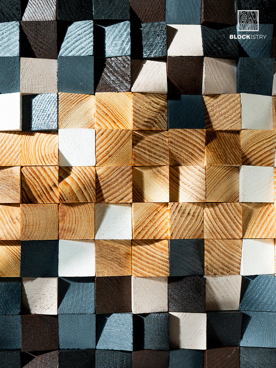 Barzakh: Reclaimed Wood Pixel Art