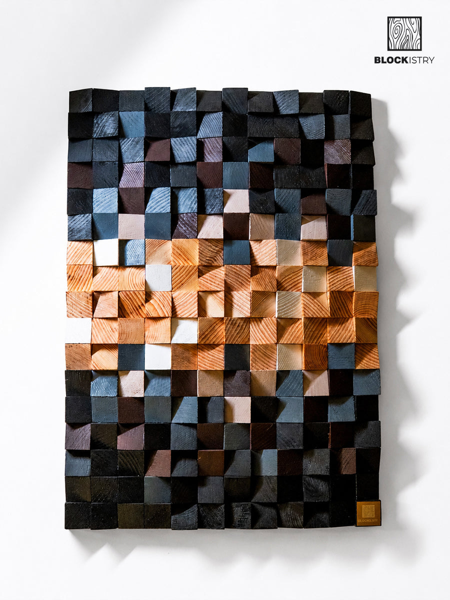 Barzakh: Reclaimed Wood Pixel Art
