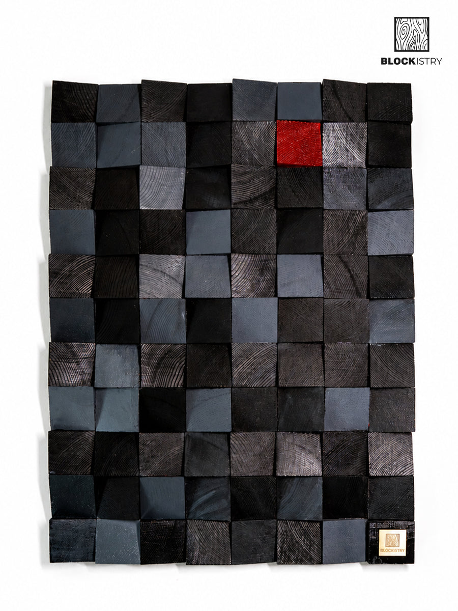 MALANG: Reclaimed Wood Pixel Art