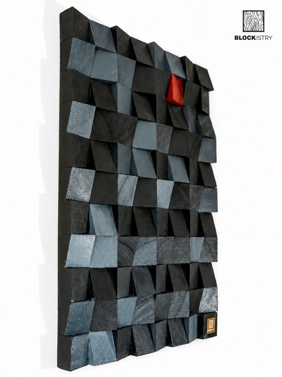 MALANG: Reclaimed Wood Pixel Art