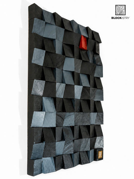 MALANG: Reclaimed Wood Pixel Art