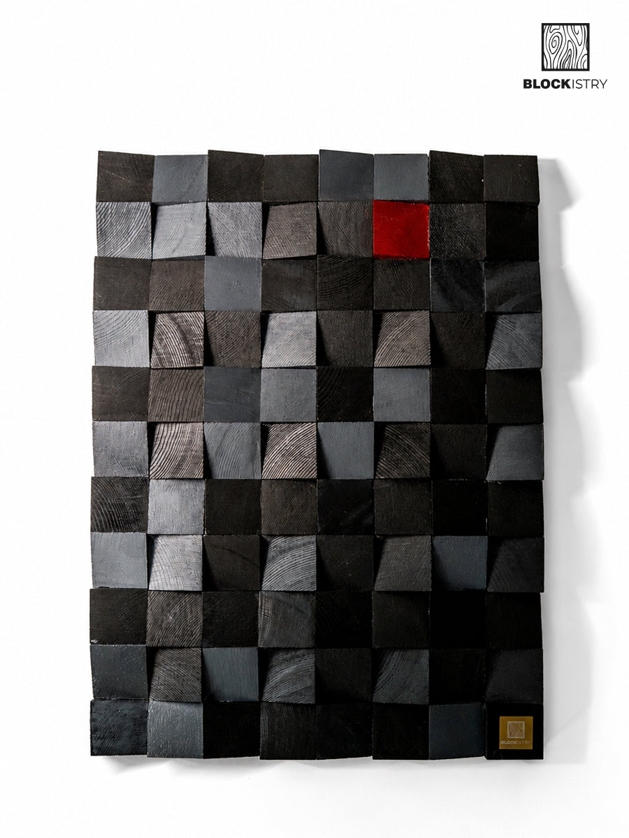 MALANG: Reclaimed Wood Pixel Art